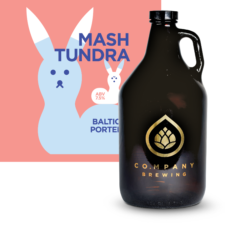 Mash Tundra - 64 oz Growler