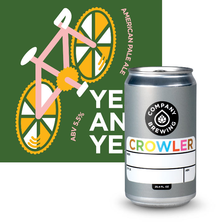Yes And Yes - 25.4 oz Crowler