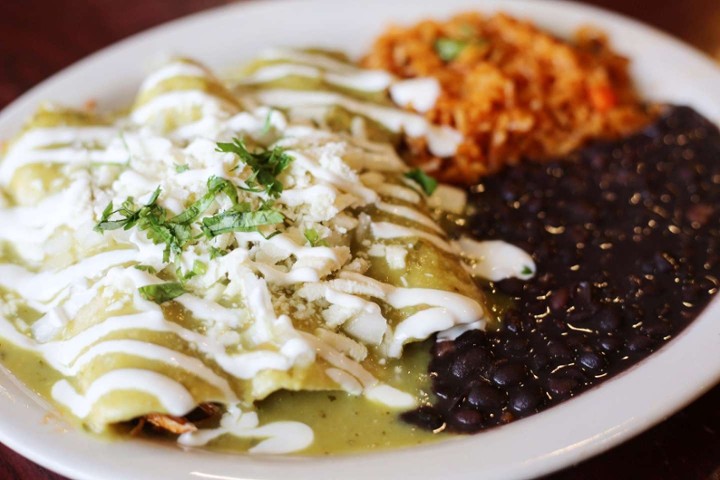 Enchiladas de Pollo