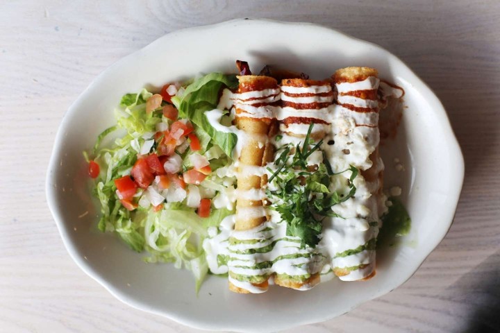 Flautas de Tinga (3 per order)