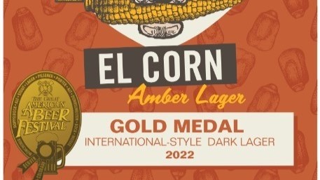 El Corn Amber Lager Crowler