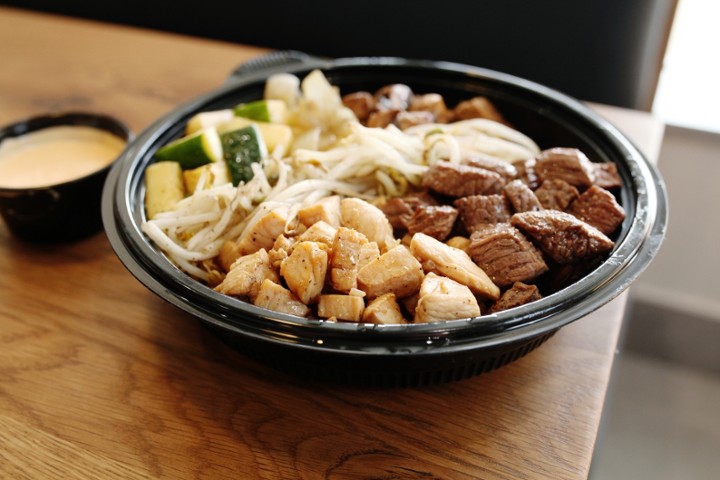 Chicken + Steak Bowl