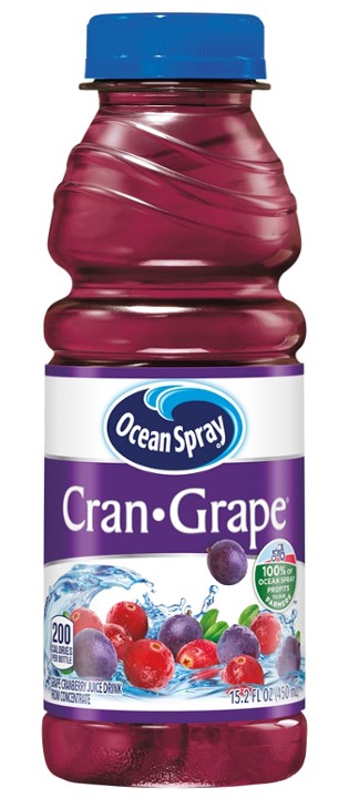 Ocean Spray Cran Grape Juice Bottle