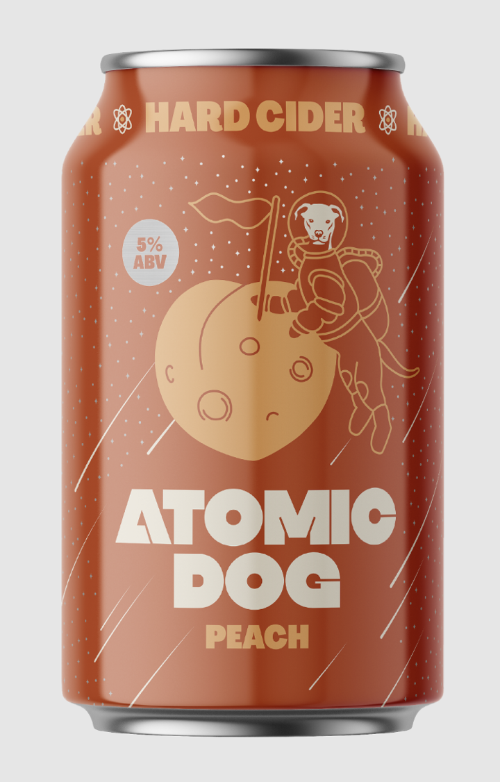 Atomic Dog Peach Hard Cider
