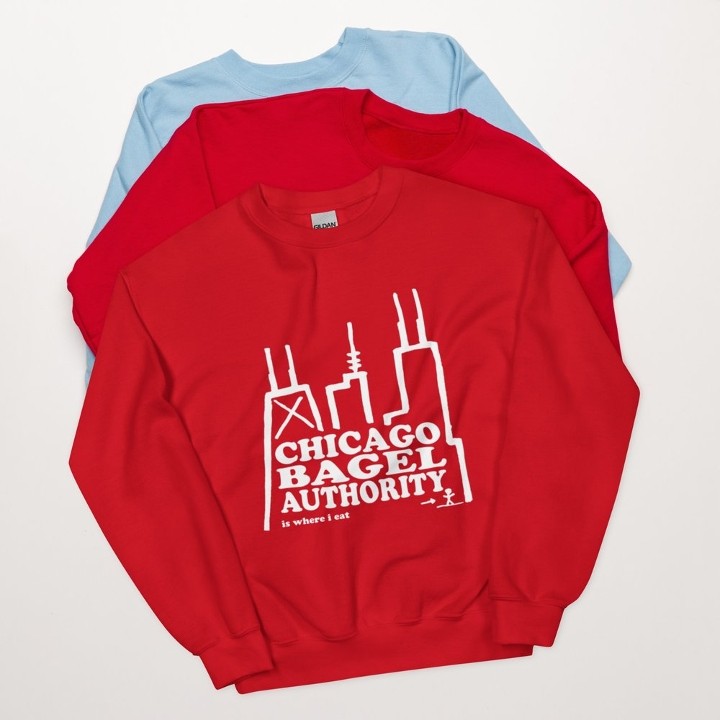 CBA Classic Logo Unisex Sweatshirt - Red