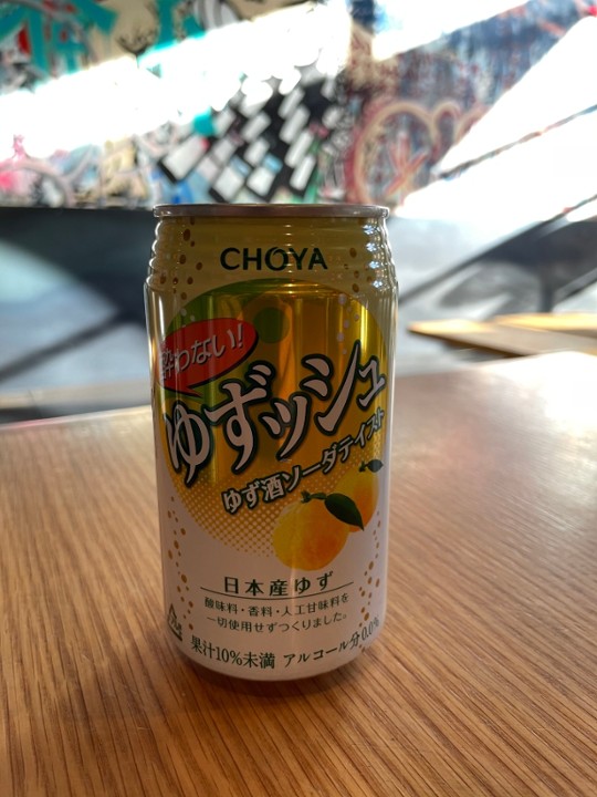Choya Yuzu Soda