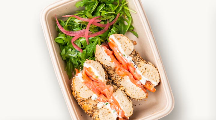 Classic Smoked Salmon Bagel