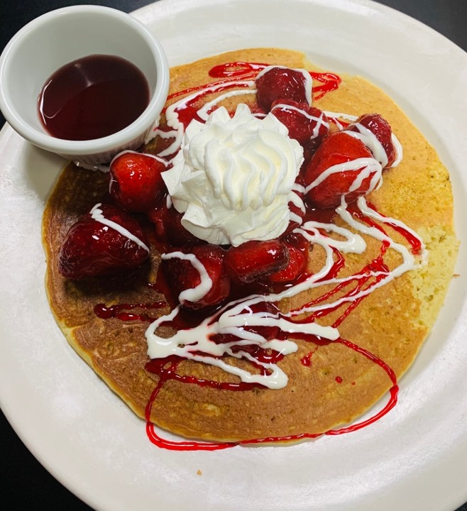 Strawberries & Cream Pancake