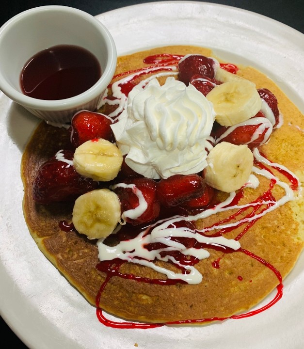 Strawberries & Banana Pancake