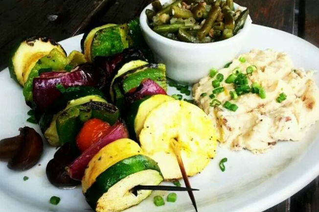 Skewers of Mixed Vegetables