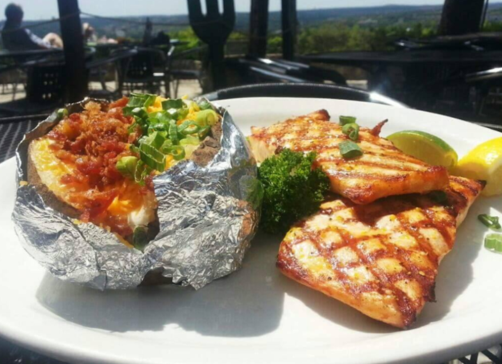 Grilled Salmon Platter