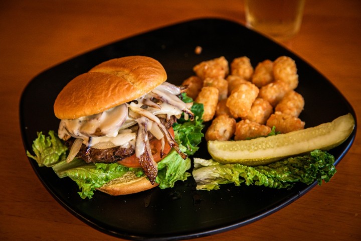 Mushroom Onion Burger