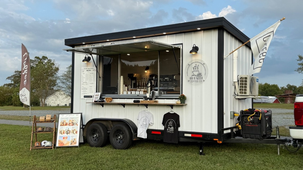 By Faith Coffee Mobile Trailer