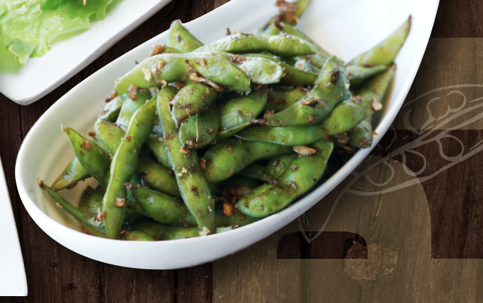 (A7) Garlic Edamame