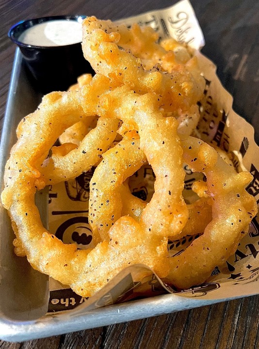 CRISPY ONION RINGS