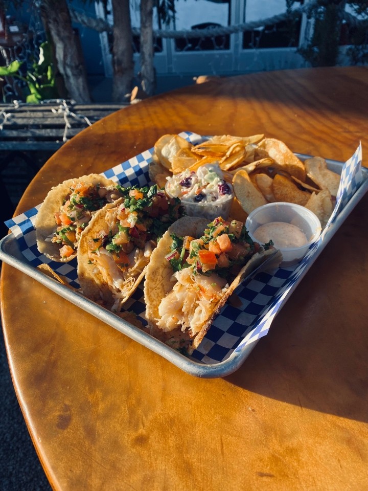 Crab Taco Platter