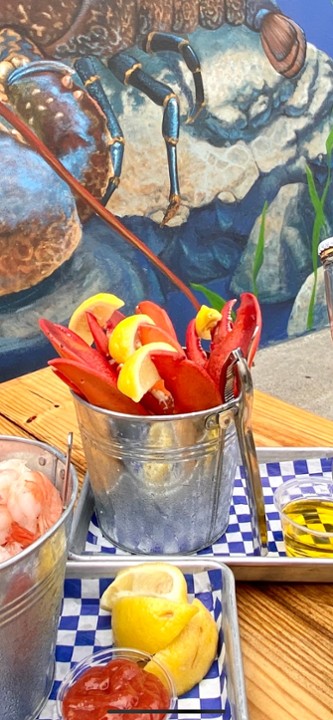 Bucket of Lobster Claws