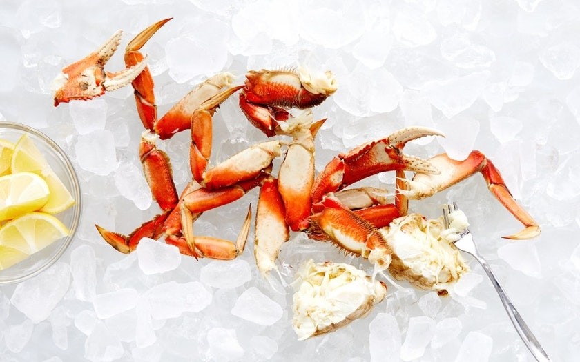 Cooked Cracked and Cleaned Dungeness Crab (ea.)