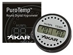 Xikar Round Digital Hygrometer