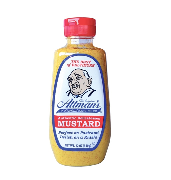 Attman's Original Deli Mustard 12 oz