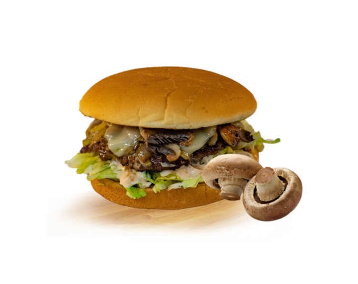 Mushroom Swiss Burger