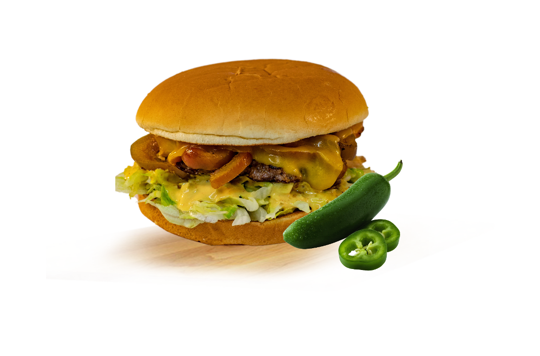 Jalapeno Cheddar Burger