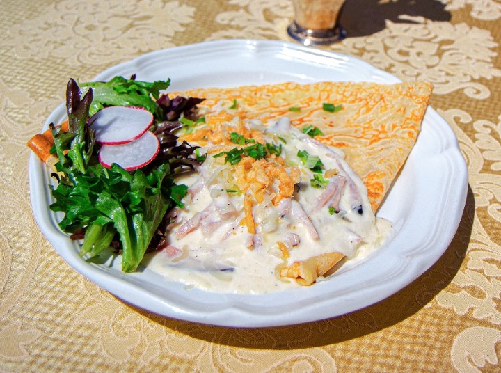 French Ham Crepe