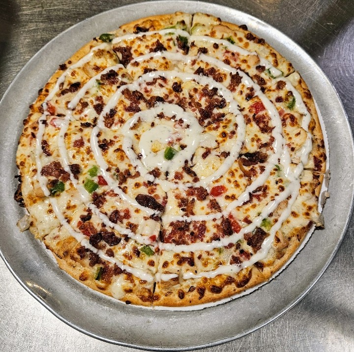 10" Chicken Bacon Ranch Pizza