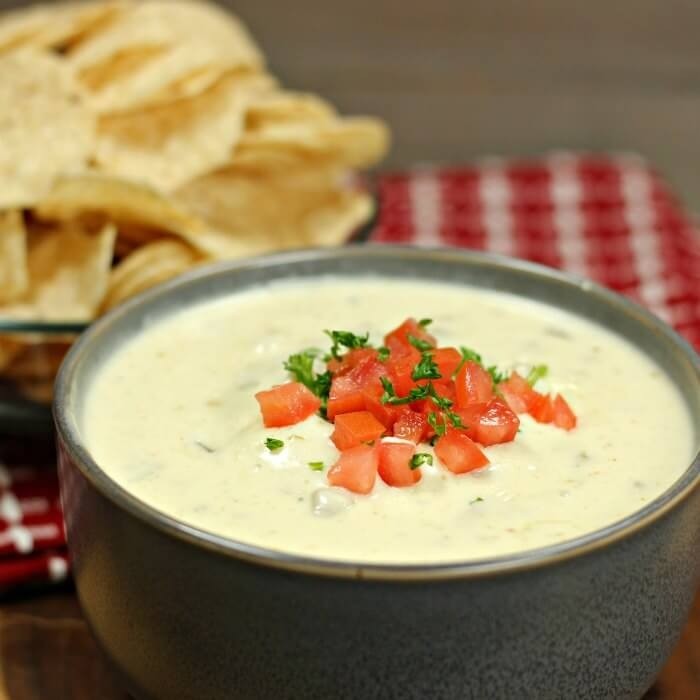 Drunken Queso & Chips