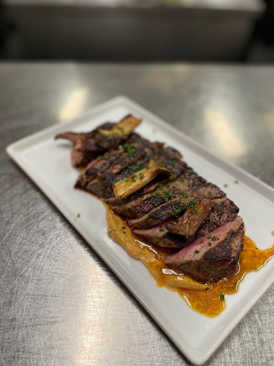 Orchard City Kitchen The Pruneyard - Almond Wood Grilled Ribeye