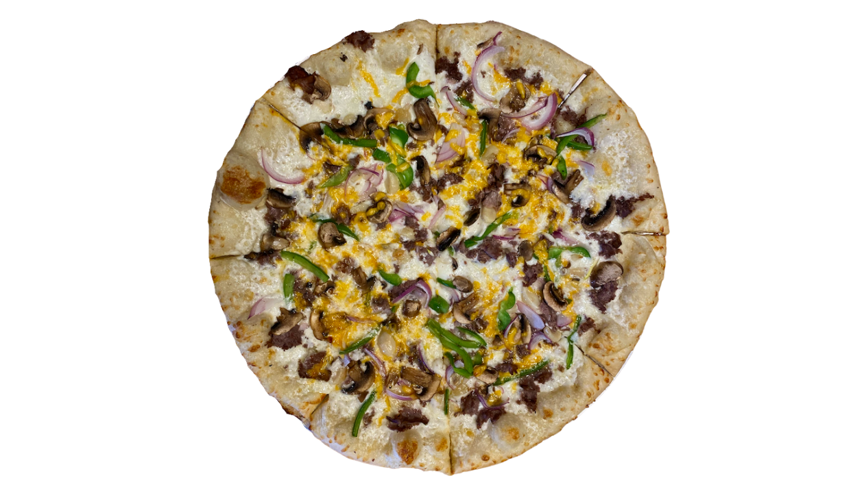 18" Philly Cheese Steak Pizza