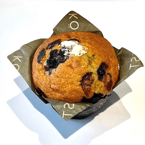 Blueberry and Cream Cheese Muffin
