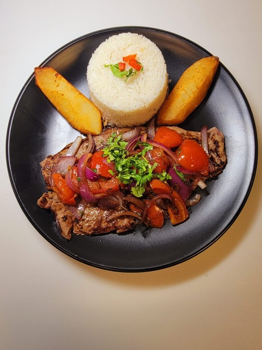 Bistec Encebollado