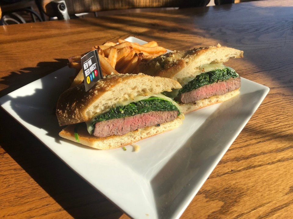 NYBP's Famous Steak Sandwich