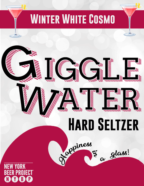 Winter White Cosmo NYBP Hard Seltzer 32oz Crowler