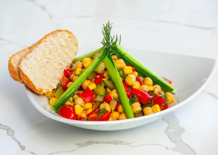 Roasted Chickpea Salad