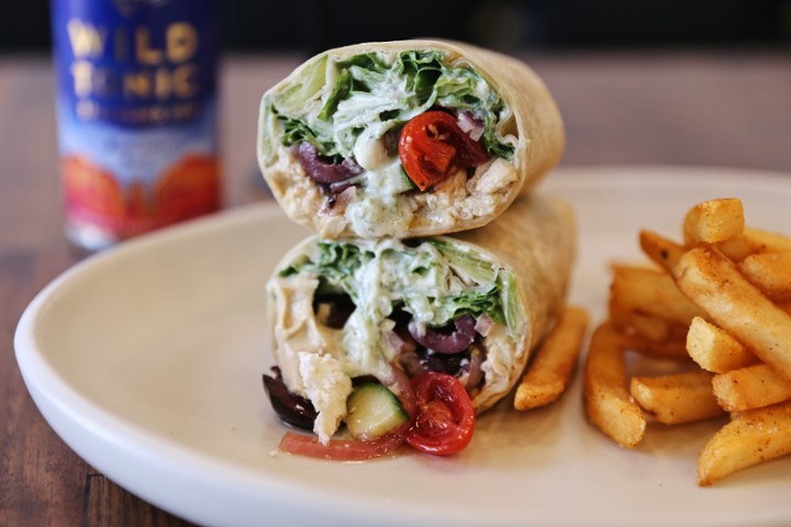 Mediterranean Chicken Wrap