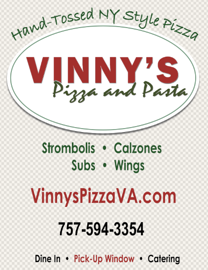 Vinny's Pizza and Pasta J Clyde Morris