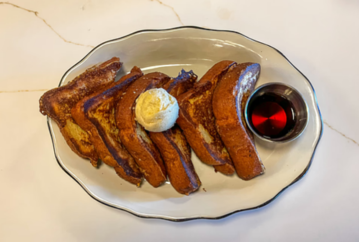 Maple Butter + Syrup French Toast