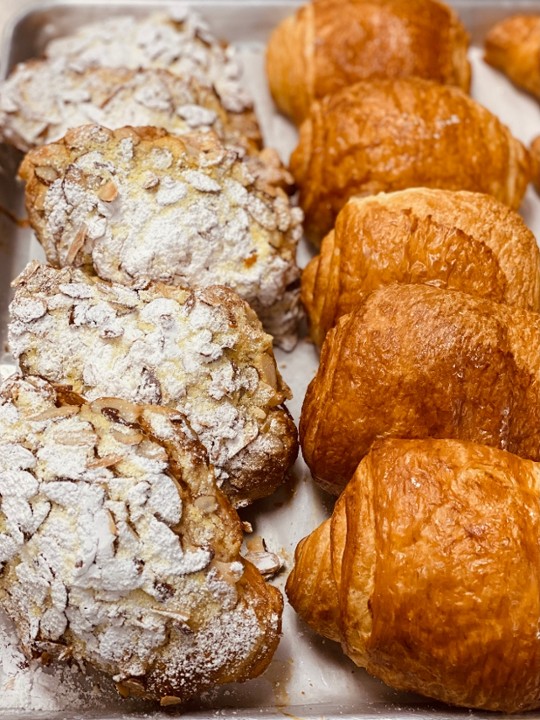 Such Sweet Croissants- (6 Twice Baked Almond Croissant 6 Pain Au Chocolat)