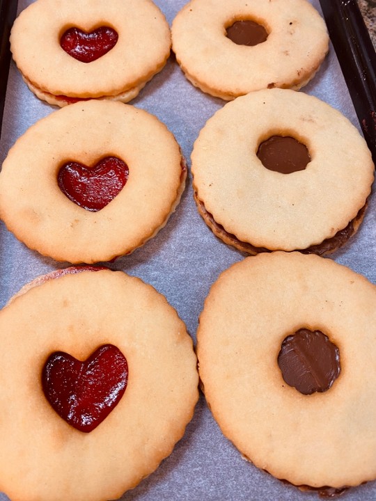 Variety Shortbread Cookies With Filling