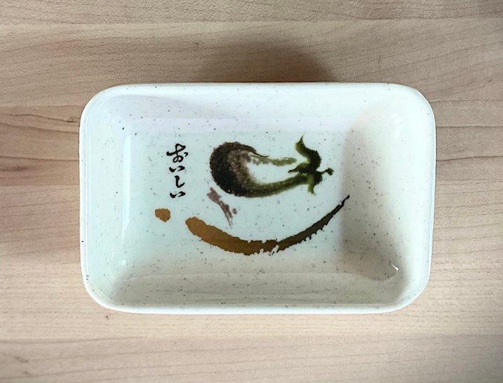 Melamine Soy Sauce Dish (used)