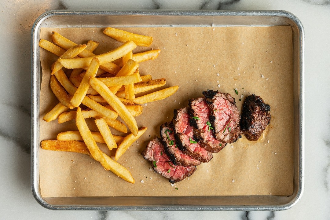 Steak Tip and Fries