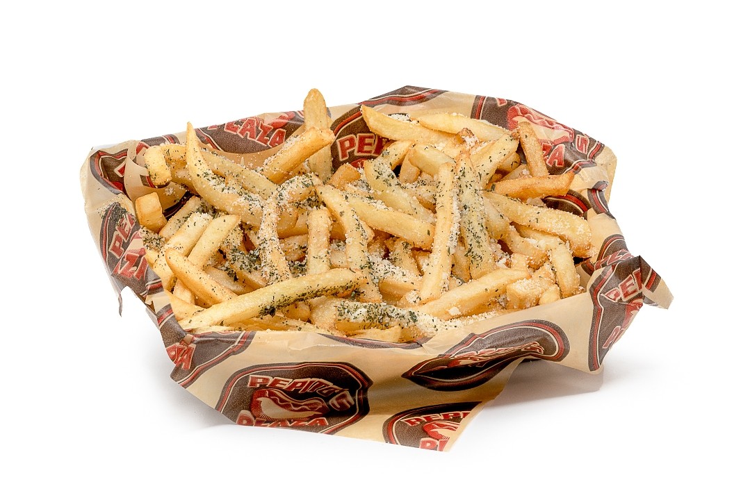 Fries with Truffle Oil and Parmesan Cheese