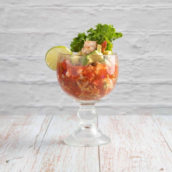 Shrimp & Avocado Cocktail.