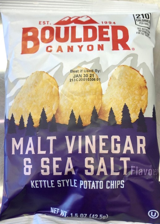 Malt Vinegar & Sea Salt  Kettle Potato Chips