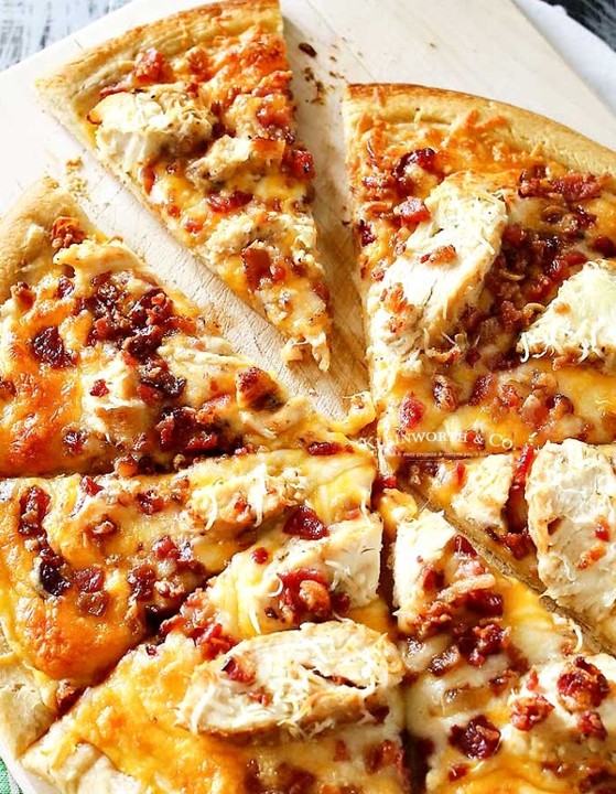 *  XL Grilled Chicken Pizza