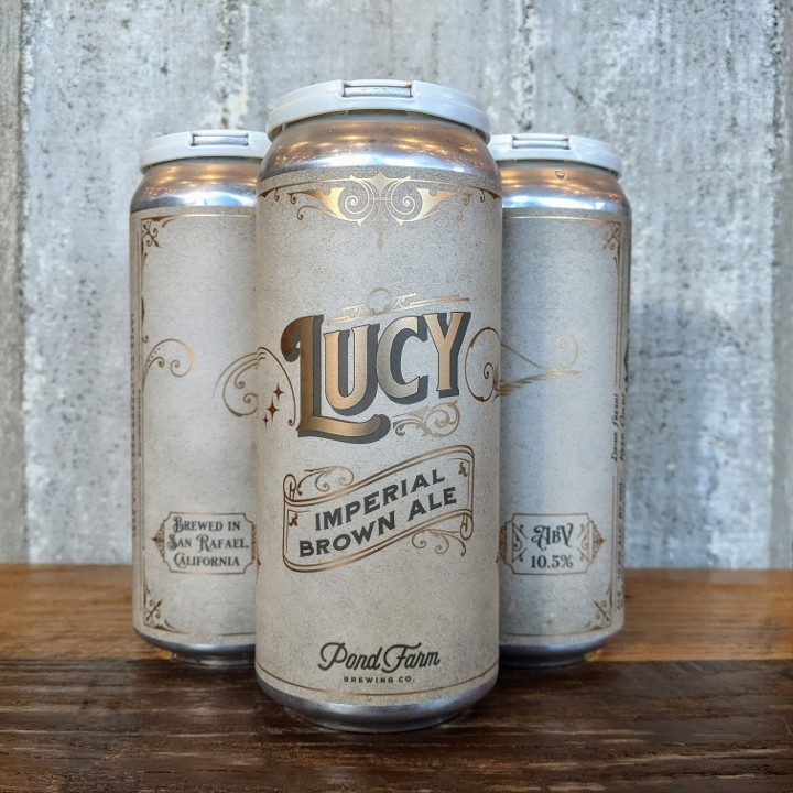 Lucy Imperial Brown Ale 4-pk 16oz Cans