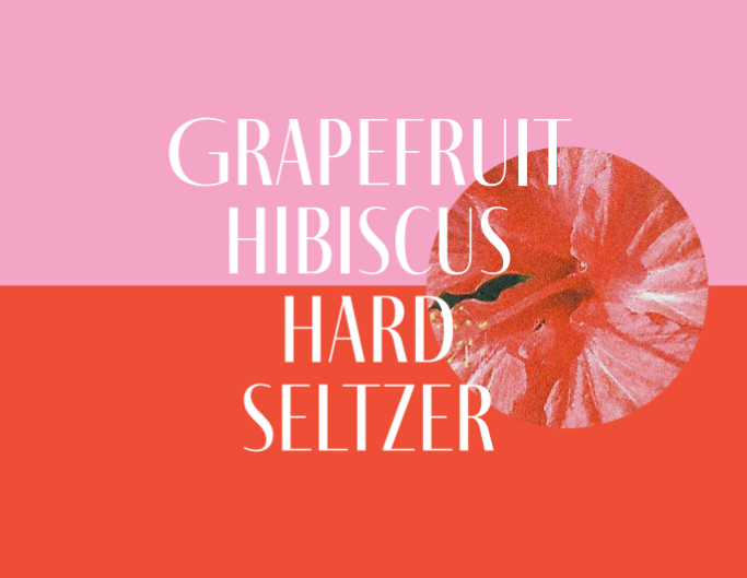 Grapefruit Hibiscus Hard Seltzer 4-pk 16oz Cans