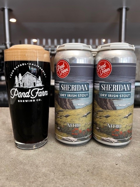 Sheridan Dry Irish Stout - NITRO 4-pk 16oz Cans